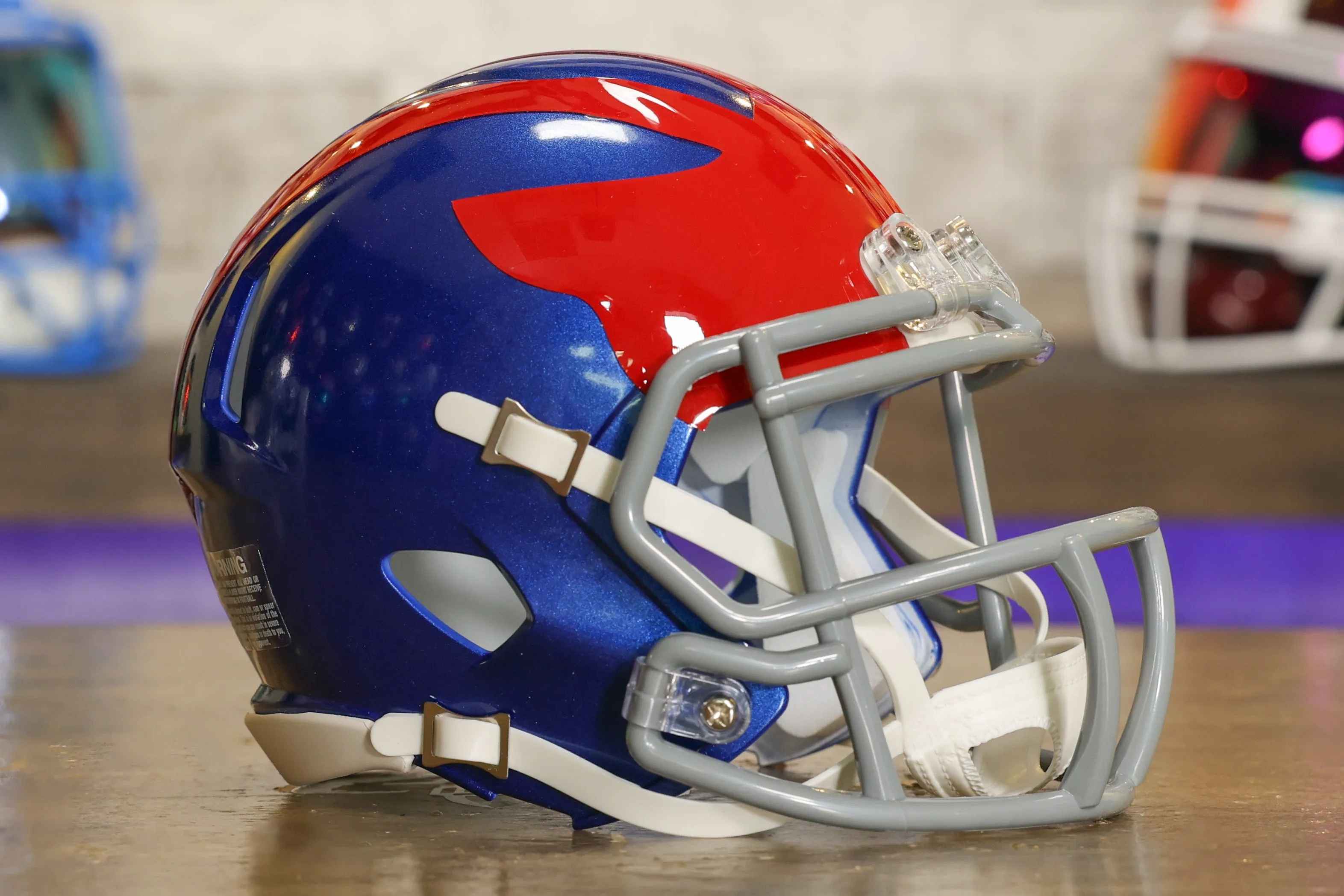 New York Giants Riddell Speed Mini Helmet - Century Red Alternate