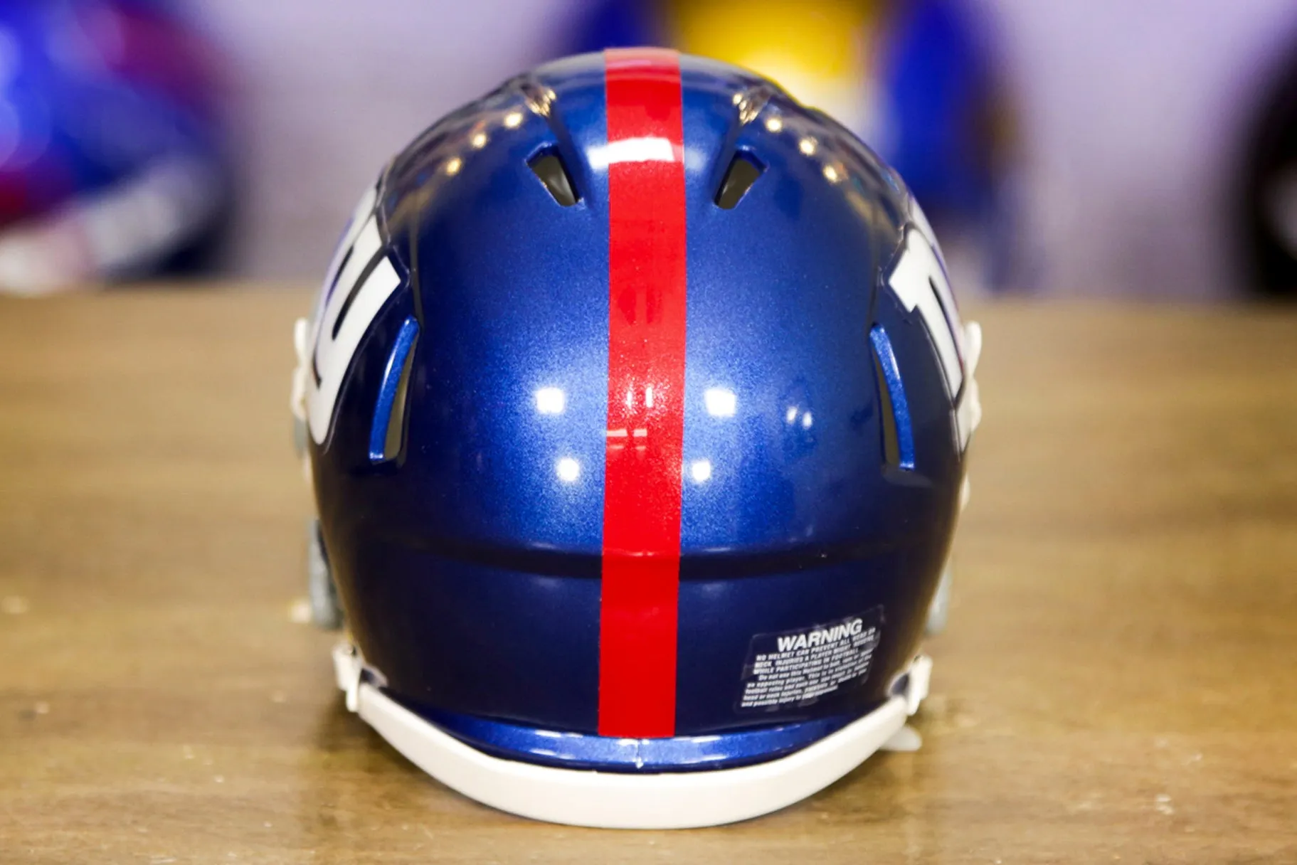 New York Giants Riddell Speed Mini Helmet