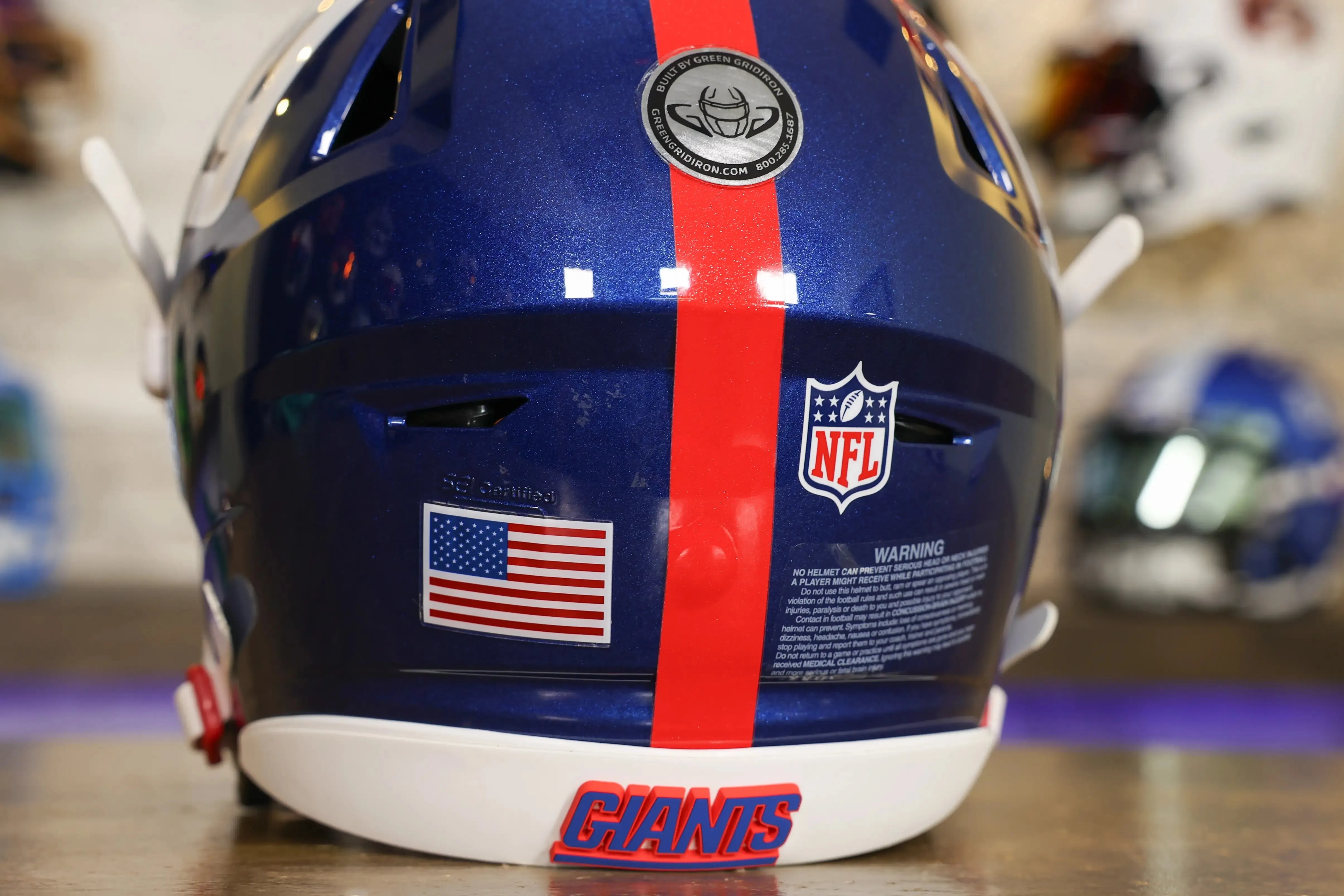 New York Giants Riddell SpeedFlex Helmet - GG Edition 01074