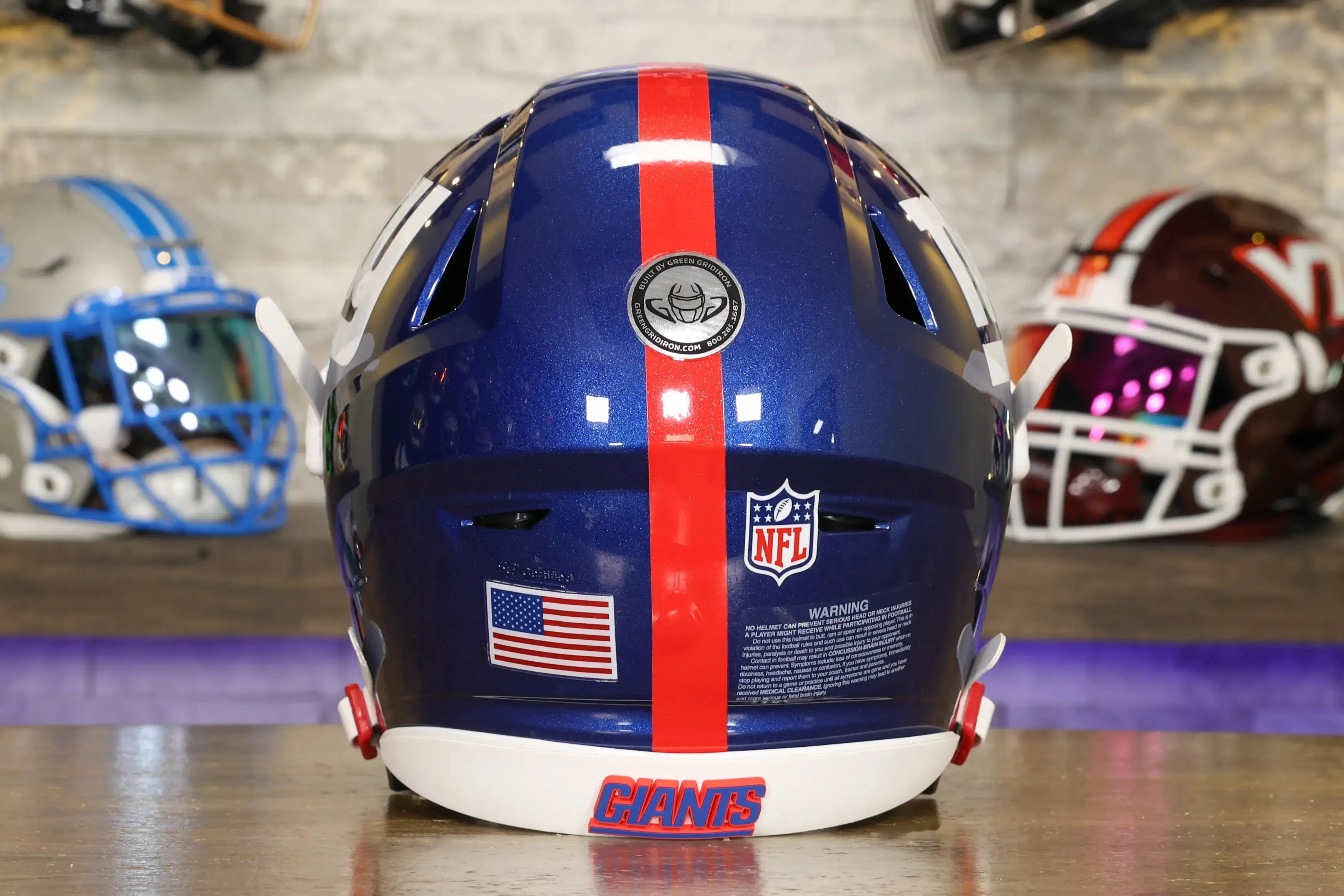 New York Giants Riddell SpeedFlex Helmet - GG Edition 01074