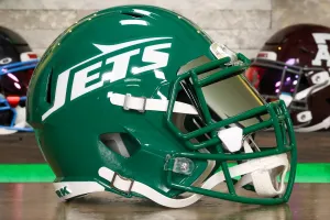 New York Jets Riddell Speed Display Helmet - GG Edition