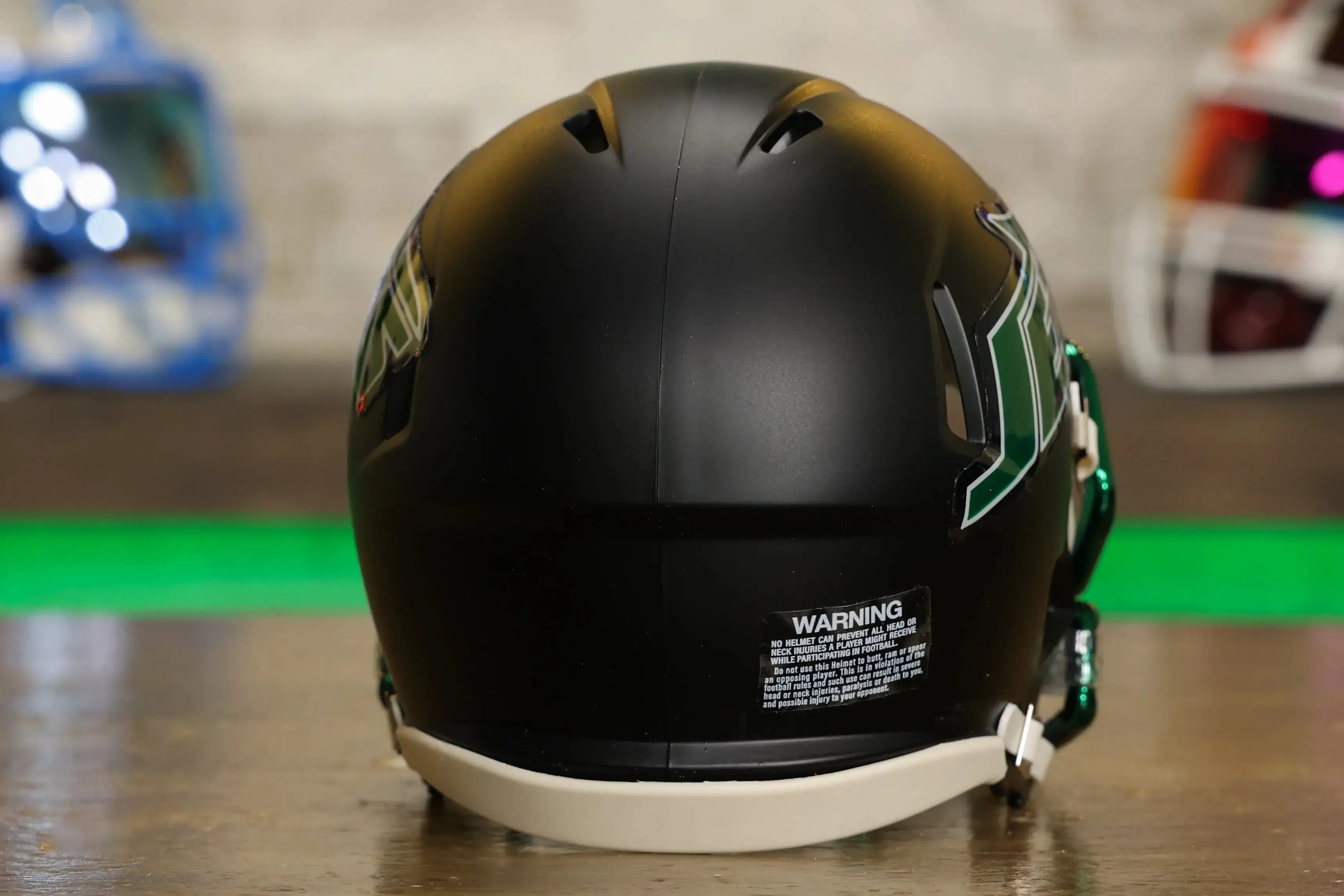 New York Jets Riddell Speed Mini Helmet - Legacy Black Alternate