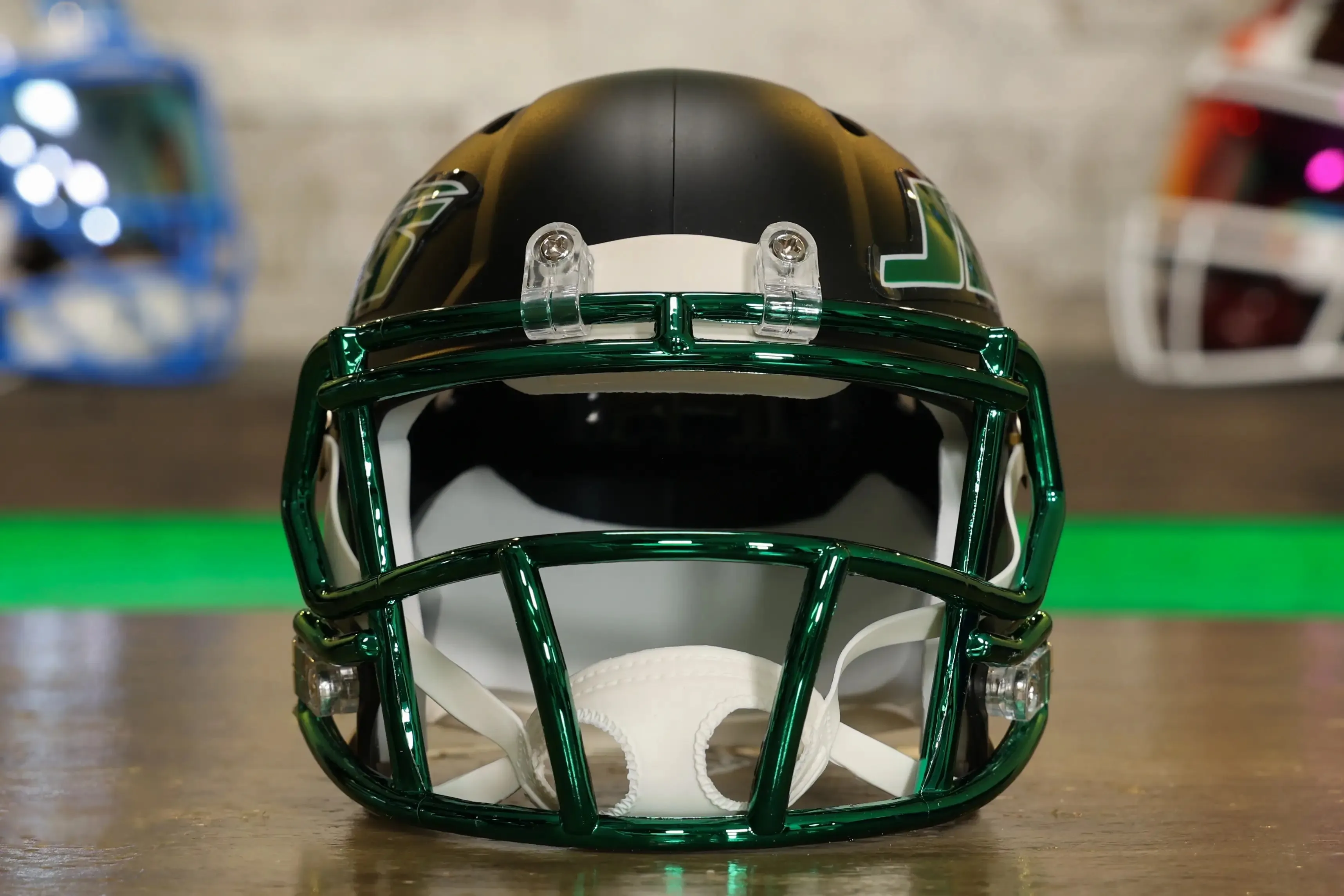 New York Jets Riddell Speed Mini Helmet - Legacy Black Alternate