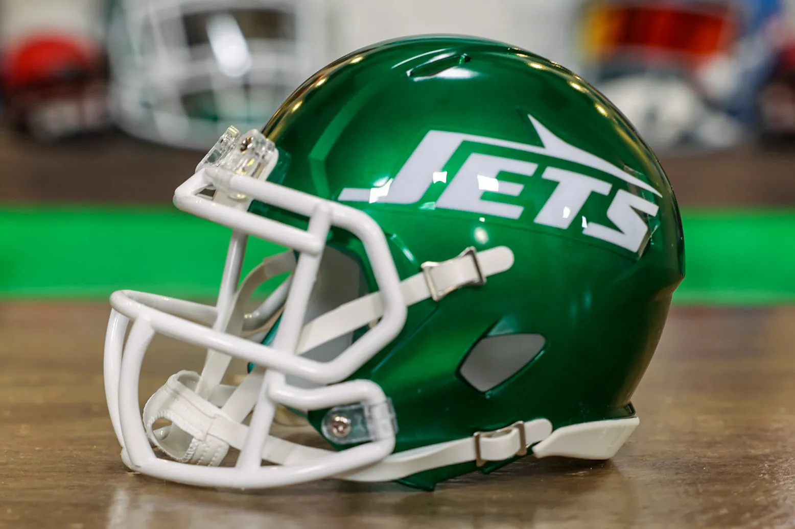 New York Jets Riddell Speed Mini Helmet - Tribute Alternate