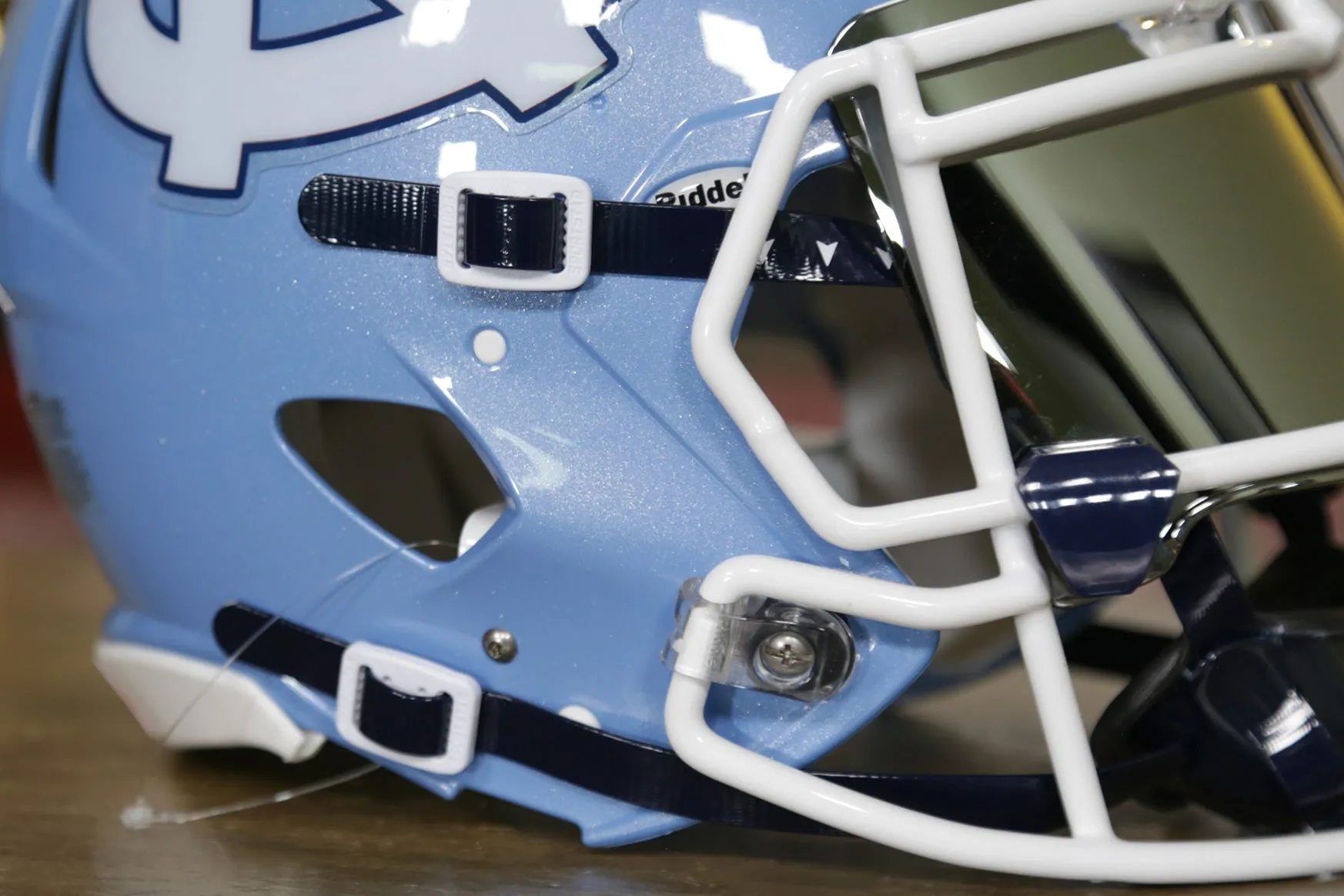 North Carolina Tar Heels Riddell Speed Authentic Helmet - GG Edition 00998