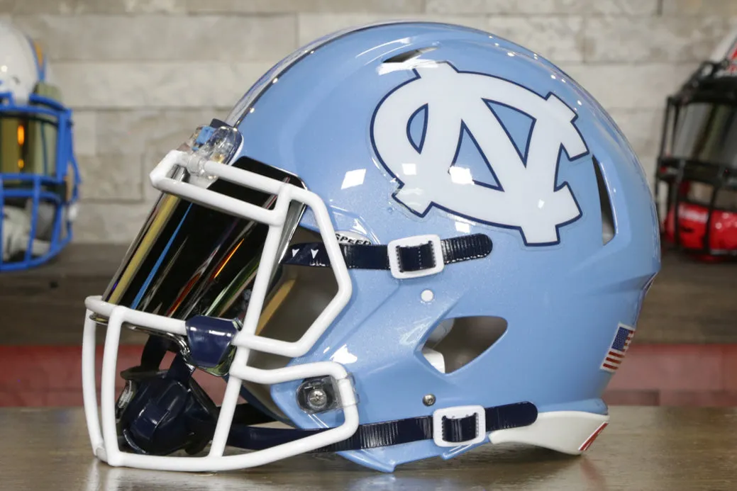 North Carolina Tar Heels Riddell Speed Authentic Helmet - GG Edition 00998