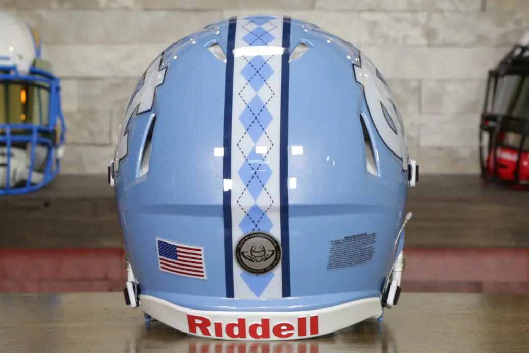 North Carolina Tar Heels Riddell Speed Authentic Helmet - GG Edition 00998