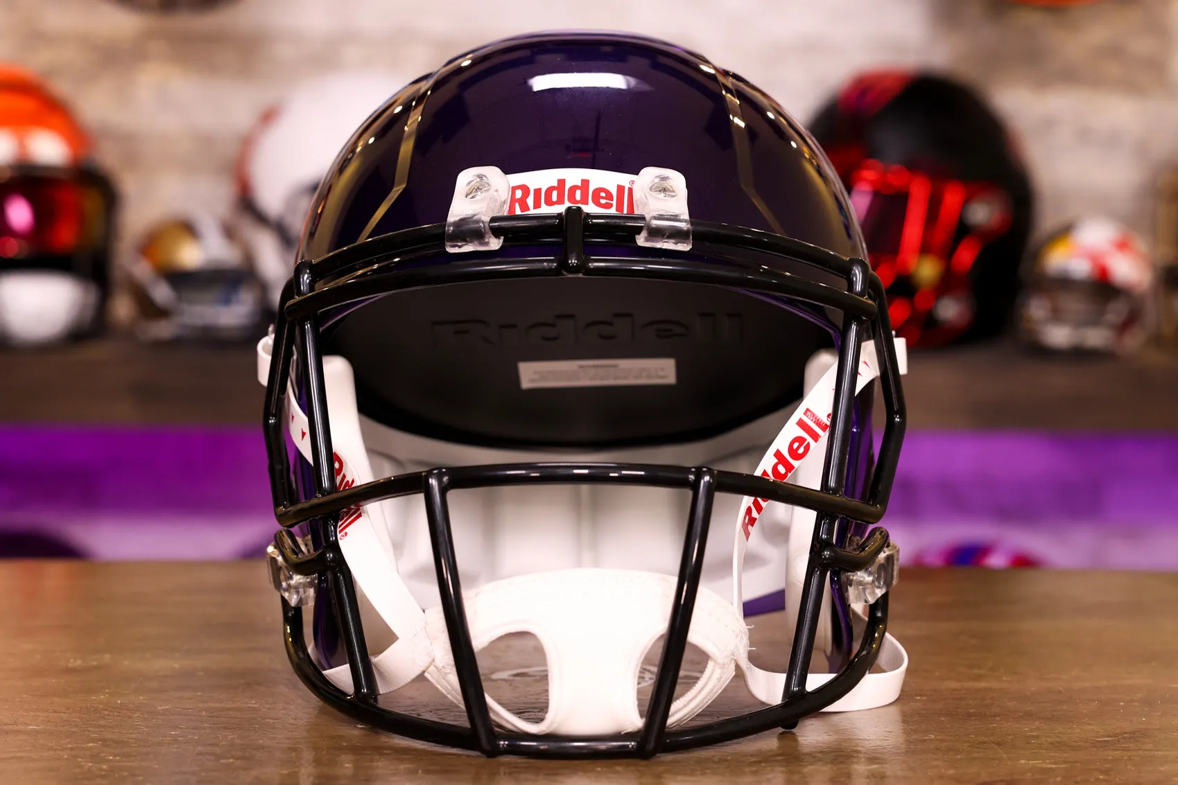 Northwestern Wildcats Riddell Speed Display Helmet