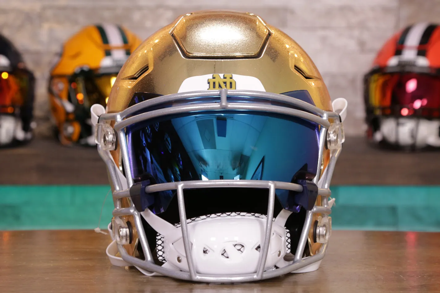 Notre Dame Fighting Irish Riddell SpeedFlex Helmet - GG Edition 00380