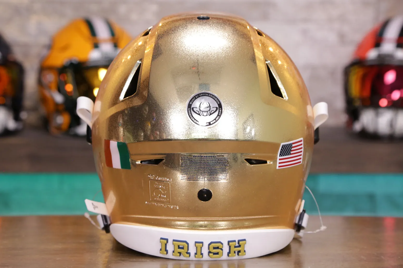 Notre Dame Fighting Irish Riddell SpeedFlex Helmet - GG Edition 00380