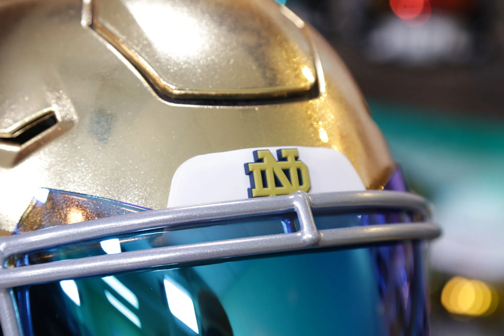 Notre Dame Fighting Irish Riddell SpeedFlex Helmet - GG Edition 00380