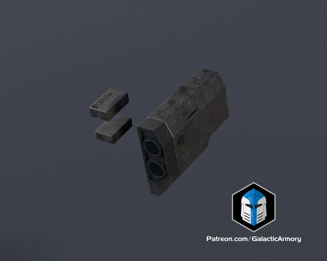 ODST Helmet Accessory Pack - 3D Print Files