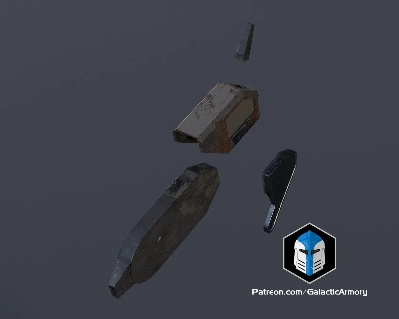ODST Helmet Accessory Pack - 3D Print Files