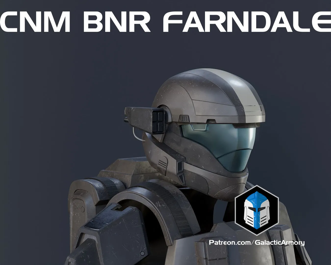 ODST Helmet Accessory Pack - 3D Print Files