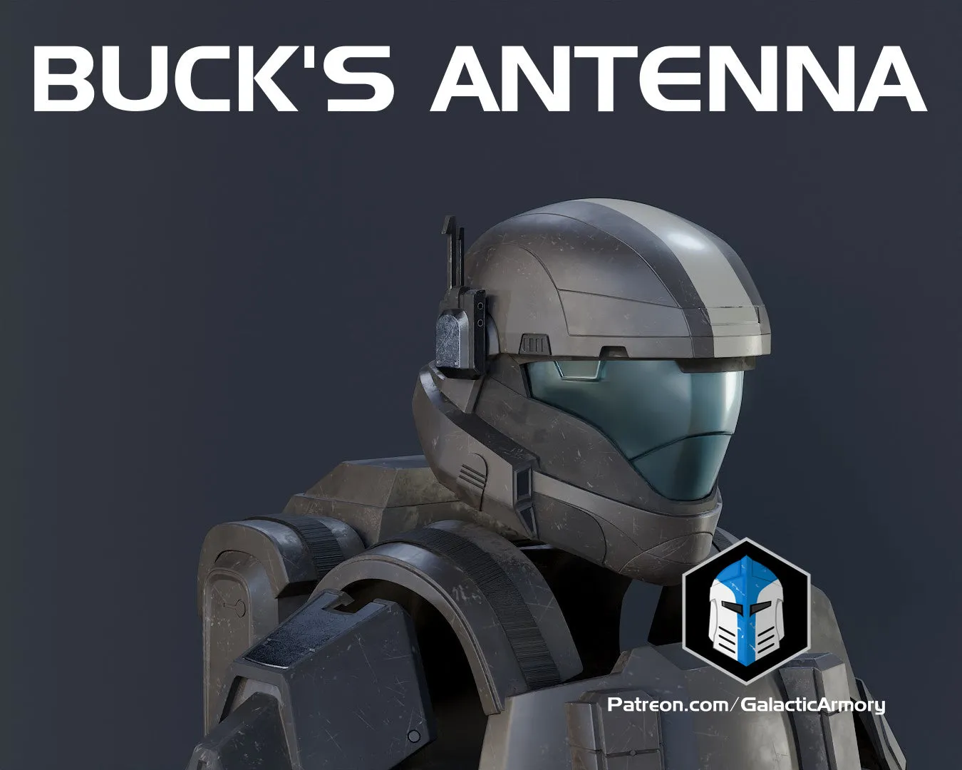 ODST Helmet Accessory Pack - 3D Print Files