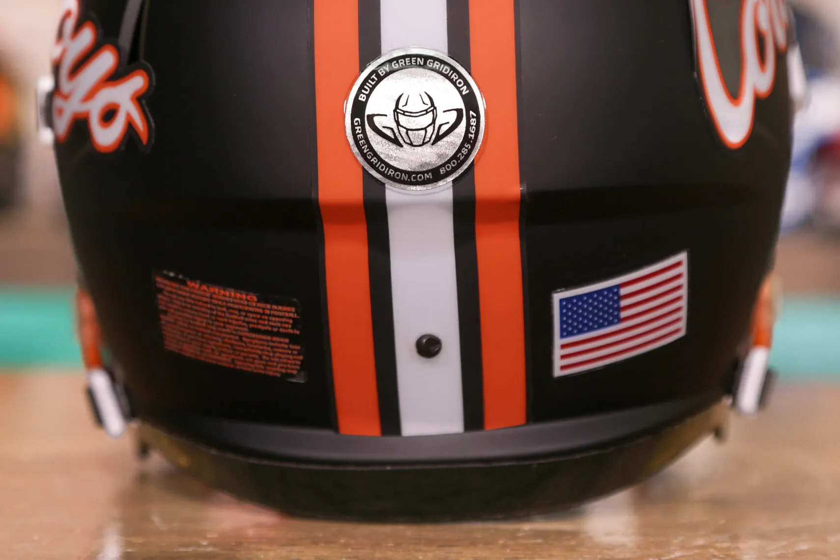 Oklahoma State Cowboys Riddell Speed Display Helmet - GG Edition 00285