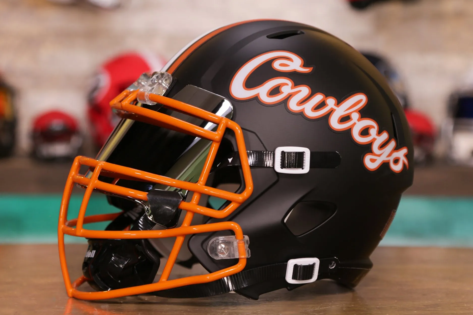 Oklahoma State Cowboys Riddell Speed Display Helmet - GG Edition 00285