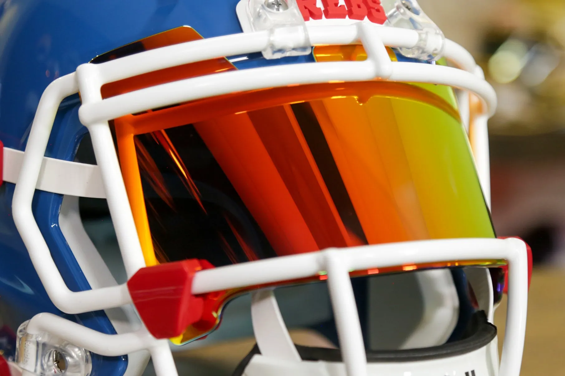 Ole Miss Rebels Riddell Speed Display Helmet - GG Edition 00773