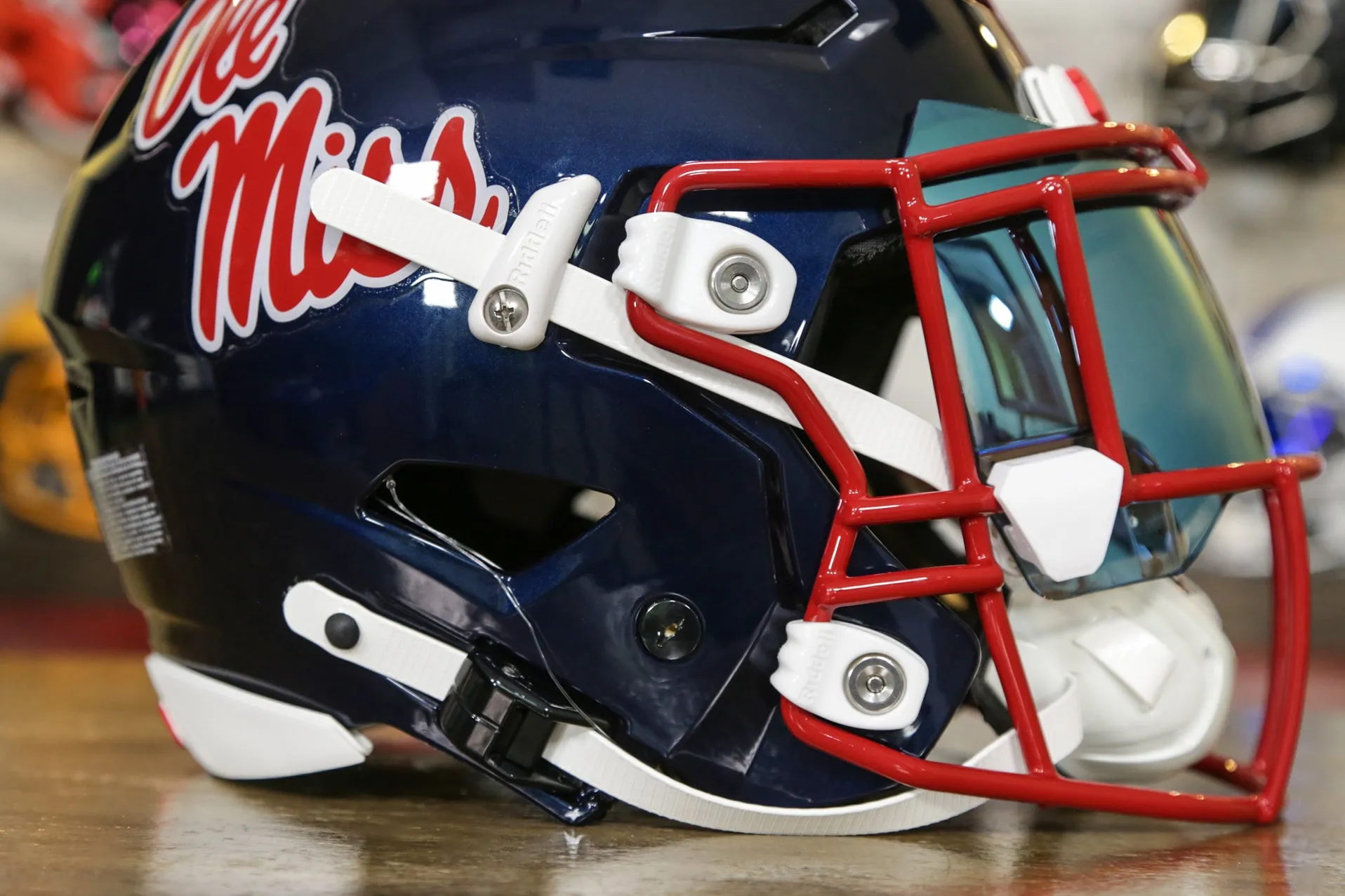 Ole Miss Rebels Riddell SpeedFlex Helmet - GG Edition