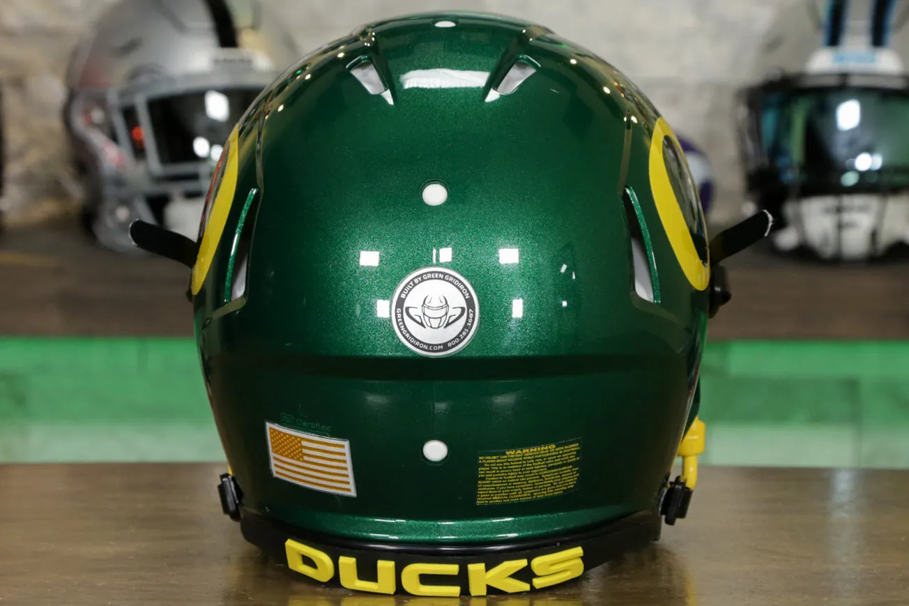 Oregon Ducks Riddell Speed Authentic Helmet - GG Edition 00449