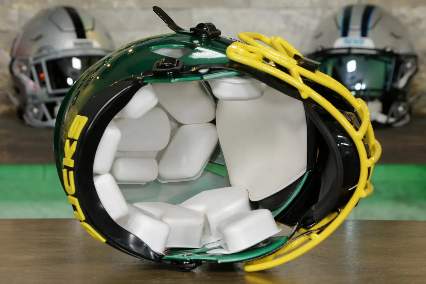 Oregon Ducks Riddell Speed Authentic Helmet - GG Edition 00449