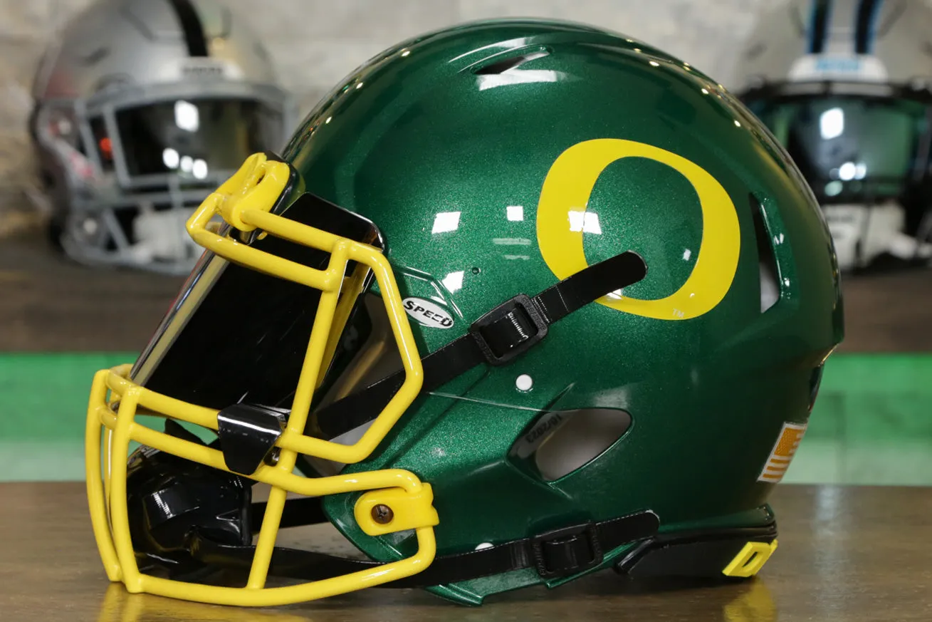 Oregon Ducks Riddell Speed Authentic Helmet - GG Edition 00449