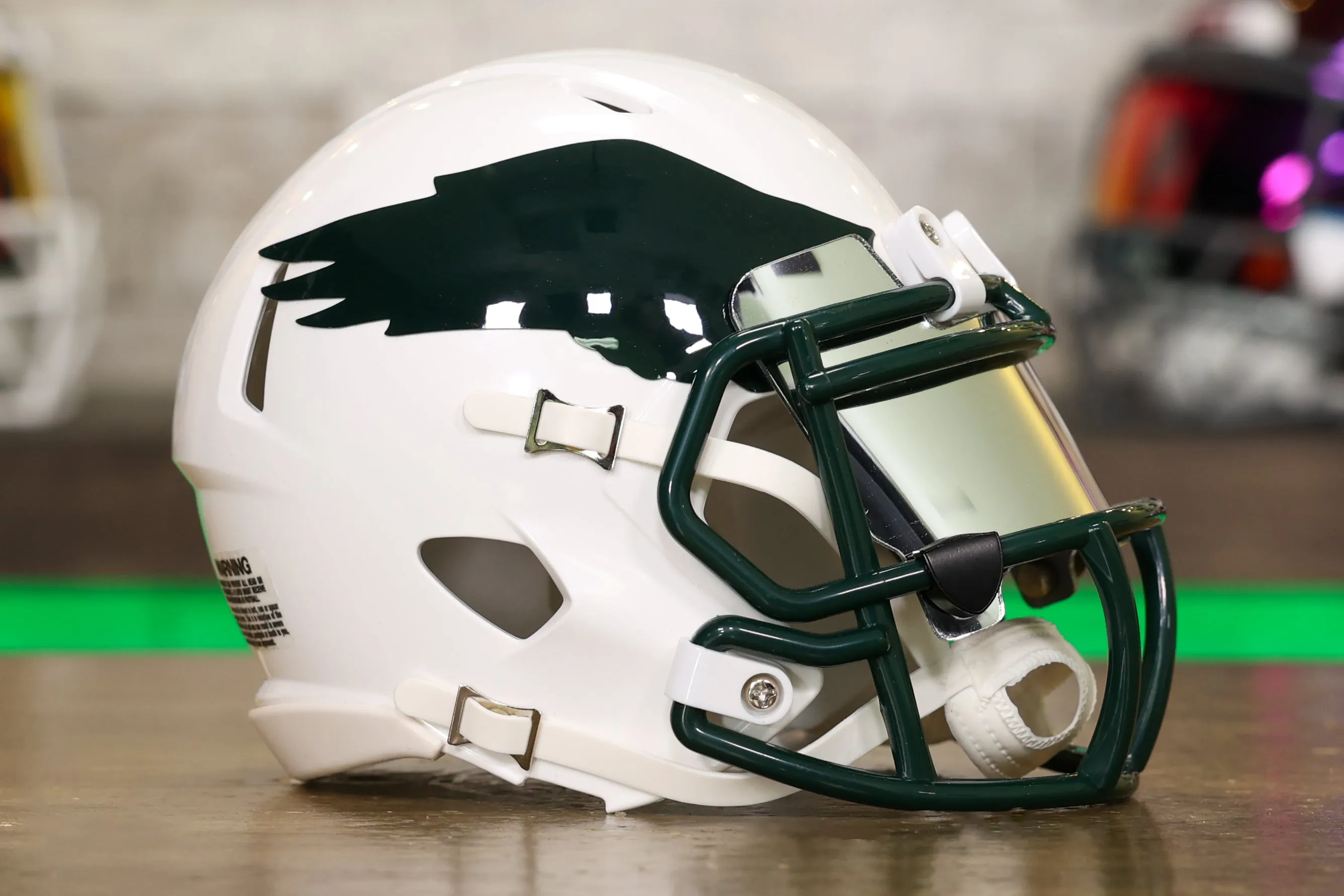 Philadelphia Eagles Riddell Speed Mini Helmet - GG Edition