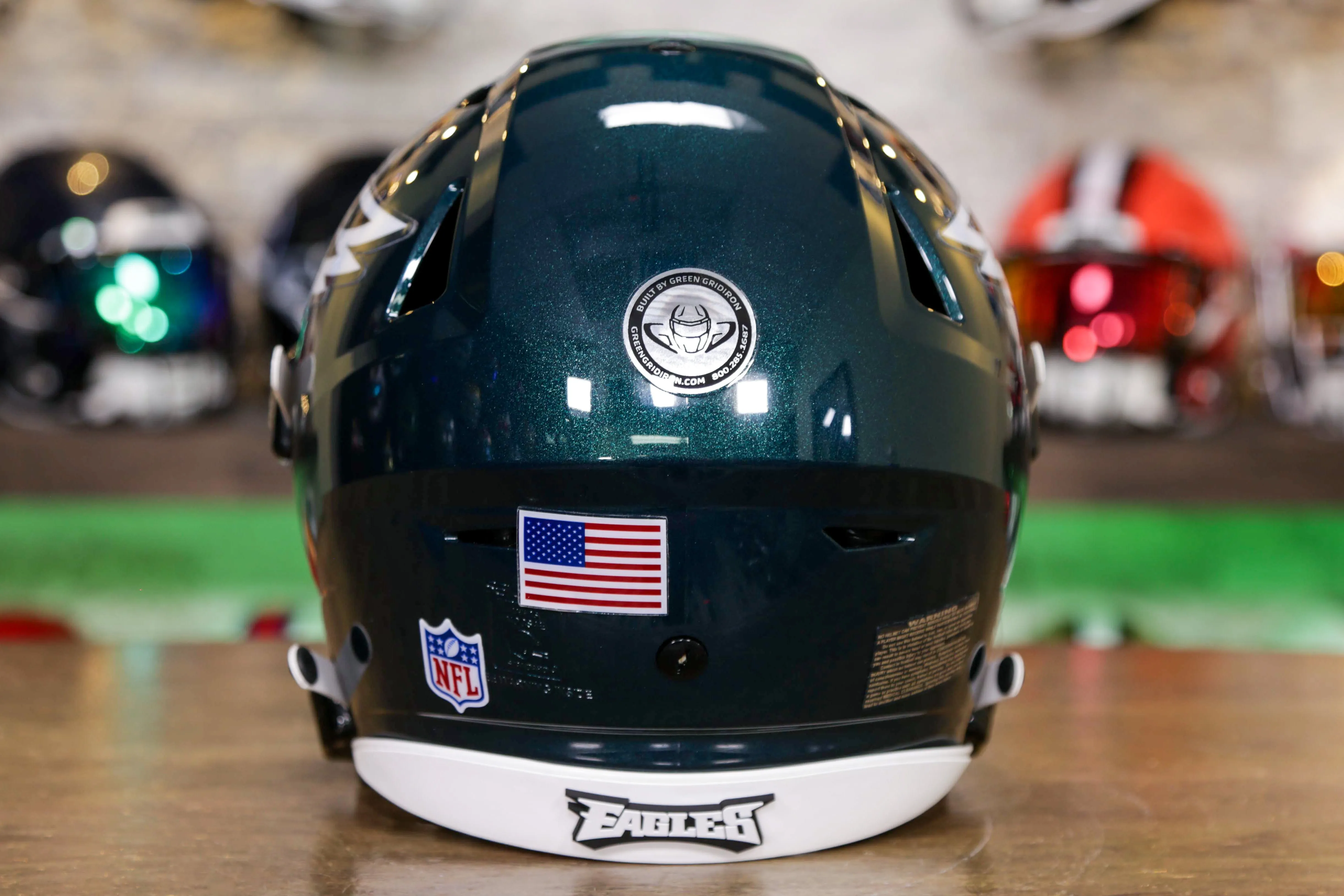 Philadelphia Eagles Riddell SpeedFlex Helmet - GG Edition 00372
