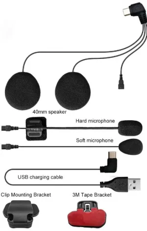 PHXIN T9S-V2 2nd Helmet Kit