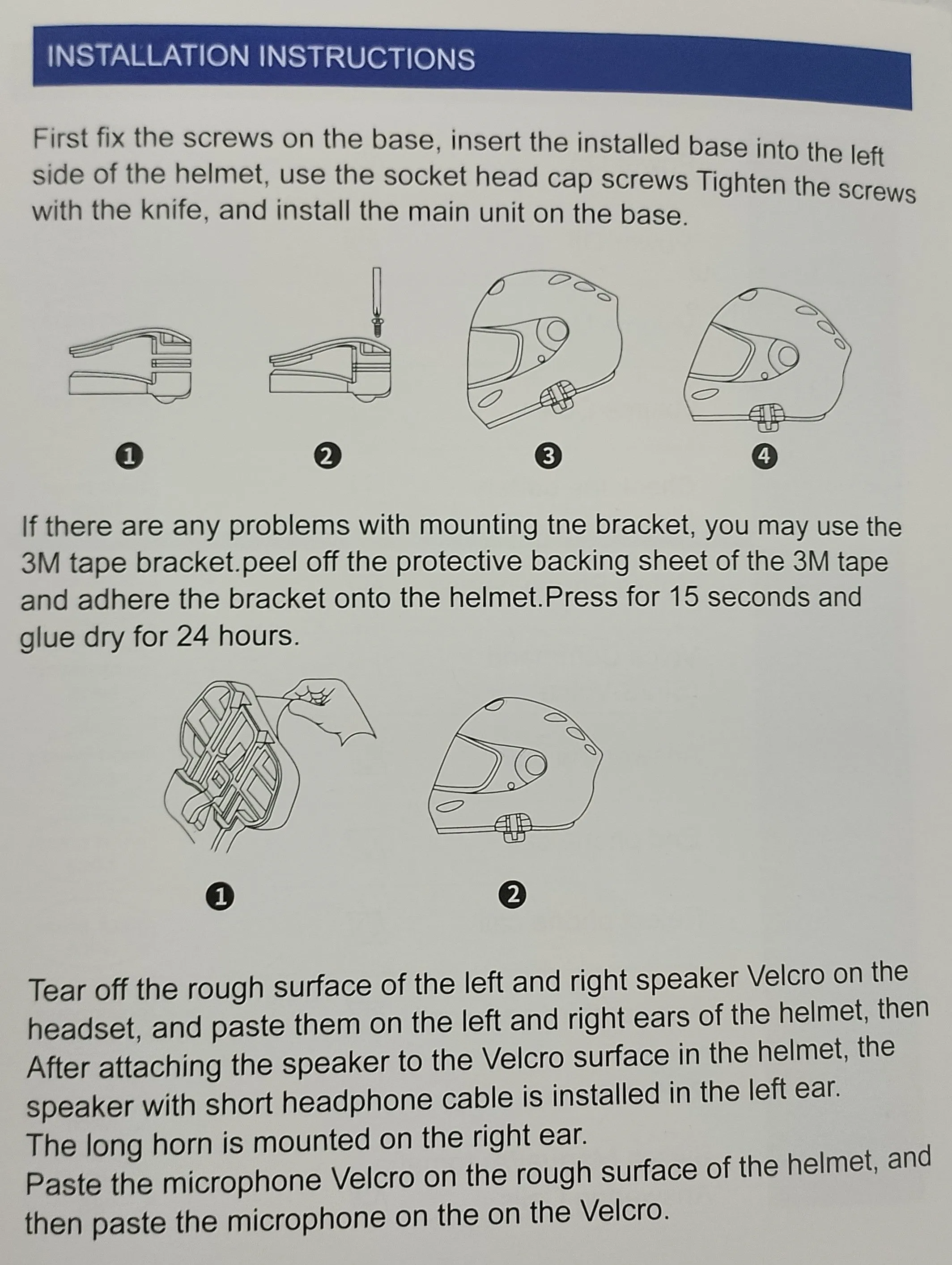 PHXIN T9S-V2 2nd Helmet Kit