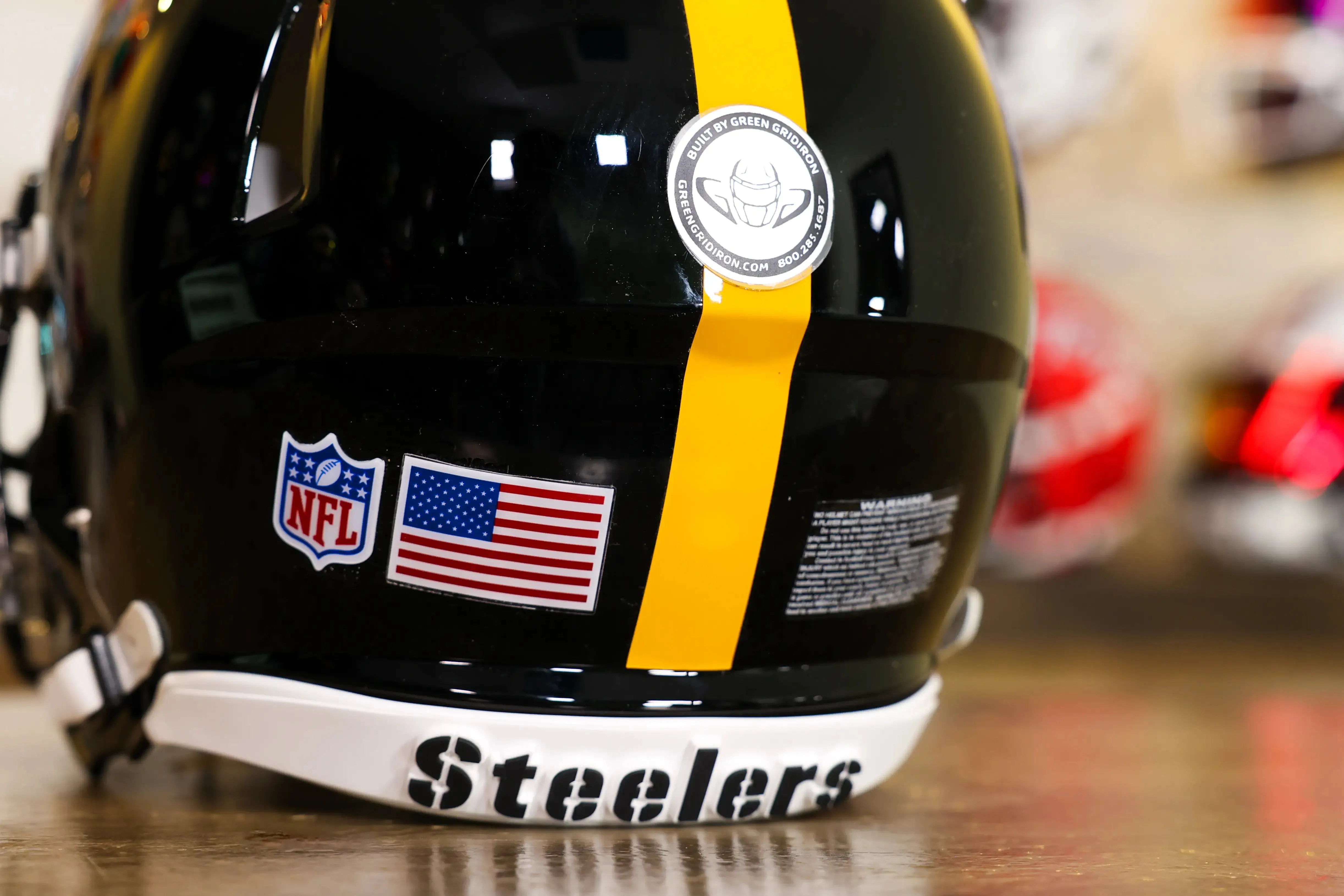Pittsburgh Steelers Riddell Speed Authentic Helmet - GG Edition