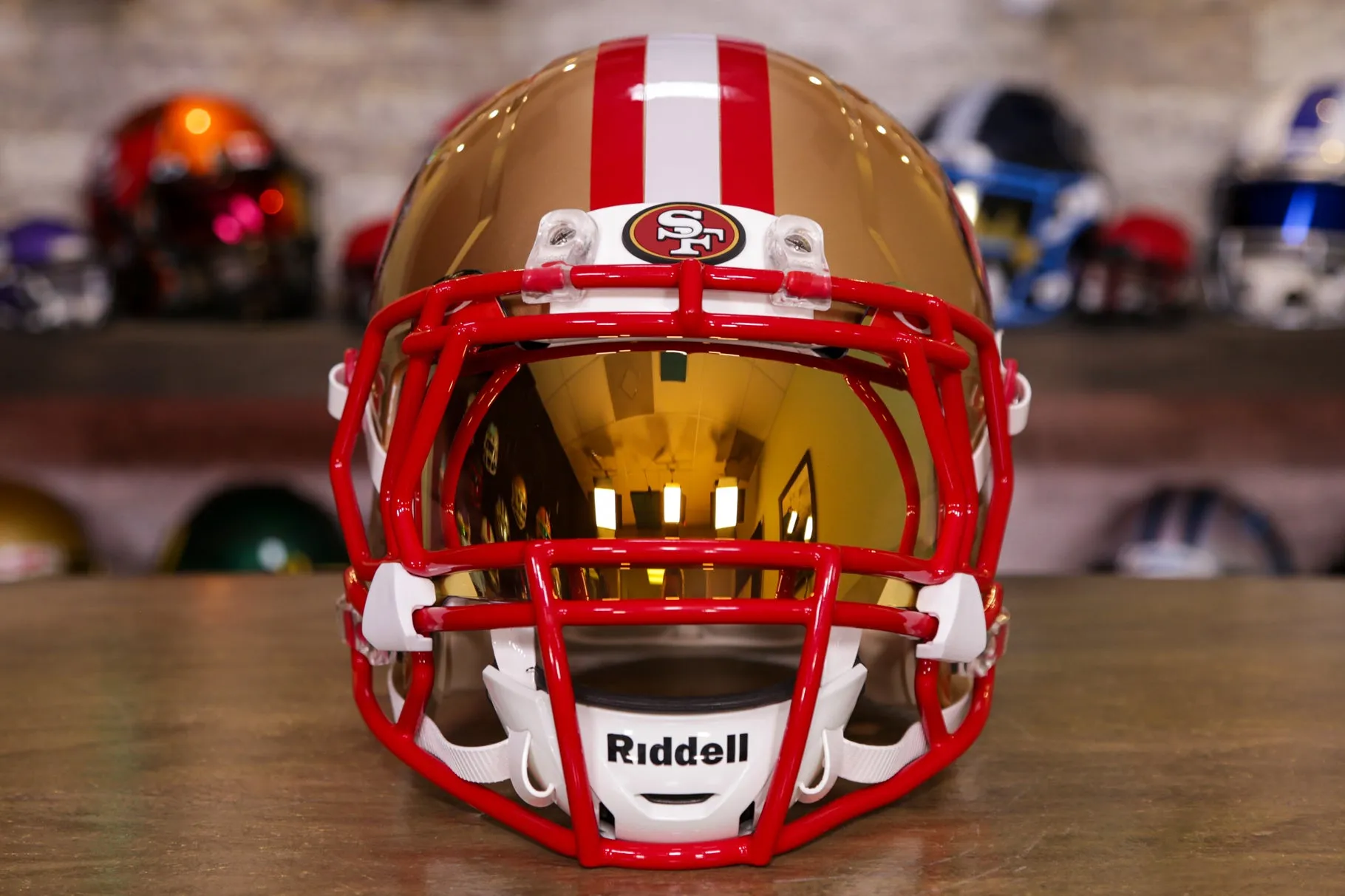 San Francisco 49ers Riddell Speed Authentic Helmet - GG Edition 00263