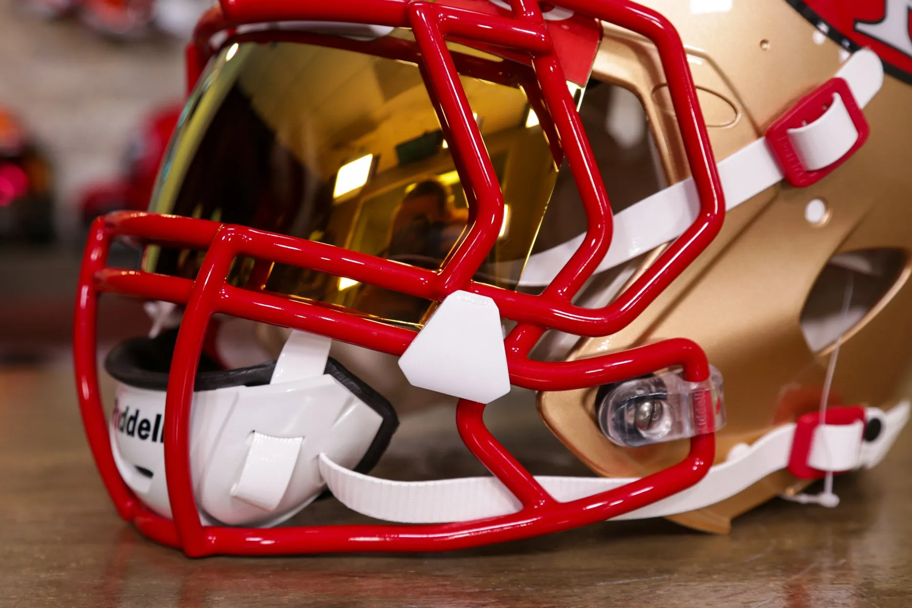 San Francisco 49ers Riddell Speed Authentic Helmet - GG Edition 00263