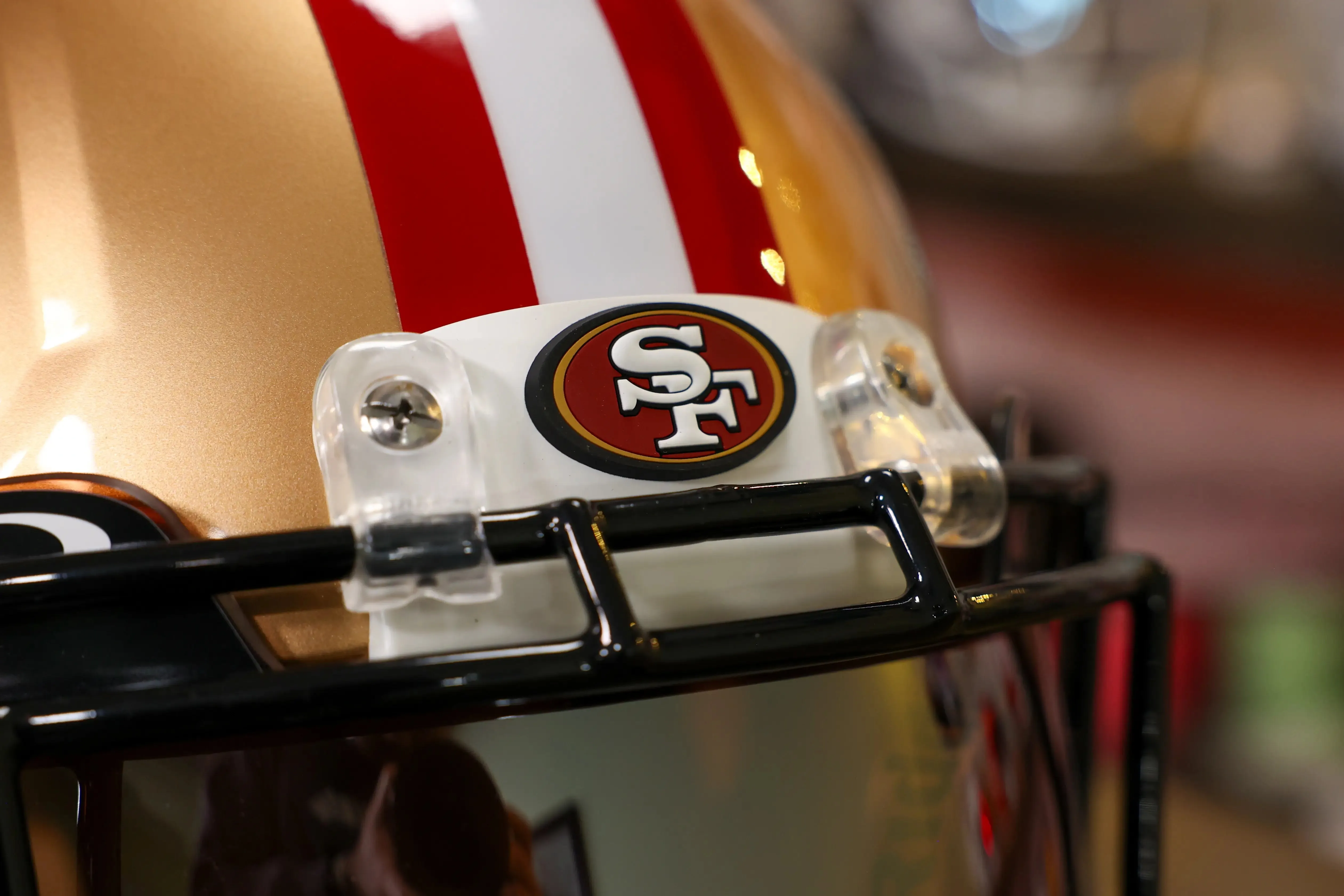San Francisco 49ers Riddell Speed Authentic Helmet - GG Edition