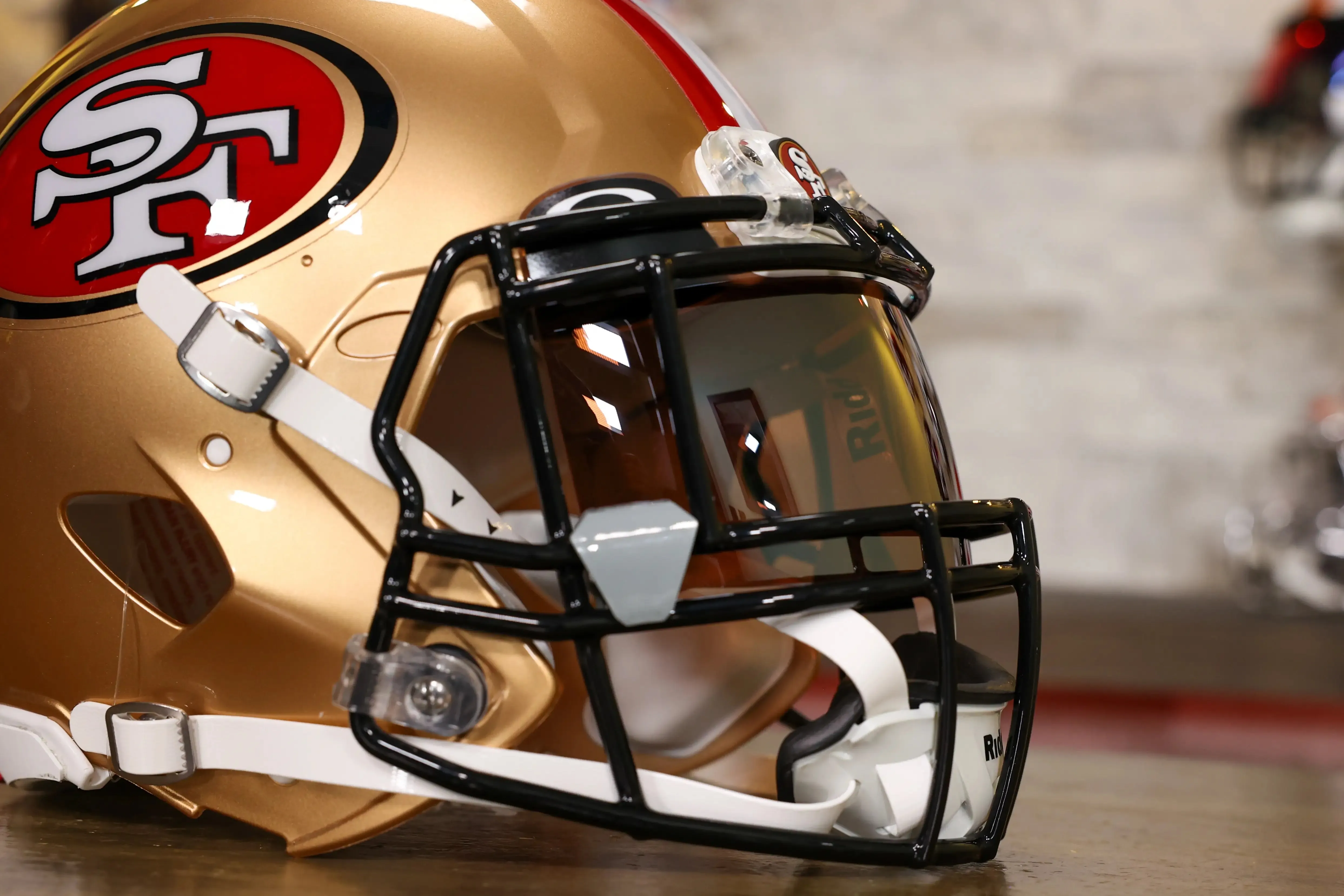 San Francisco 49ers Riddell Speed Authentic Helmet - GG Edition