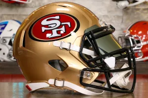 San Francisco 49ers Riddell Speed Display Helmet - GG Edition 02724