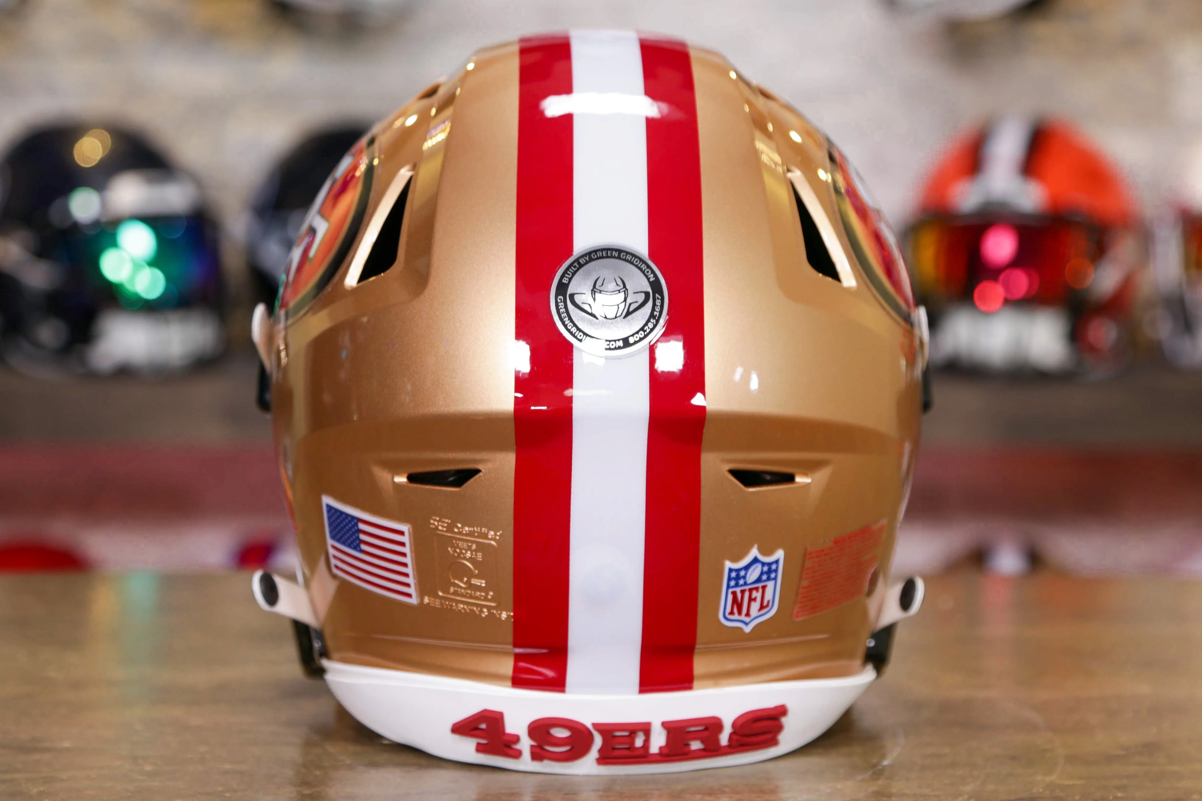 San Francisco 49ers Riddell SpeedFlex Helmet - GG Edition 00374