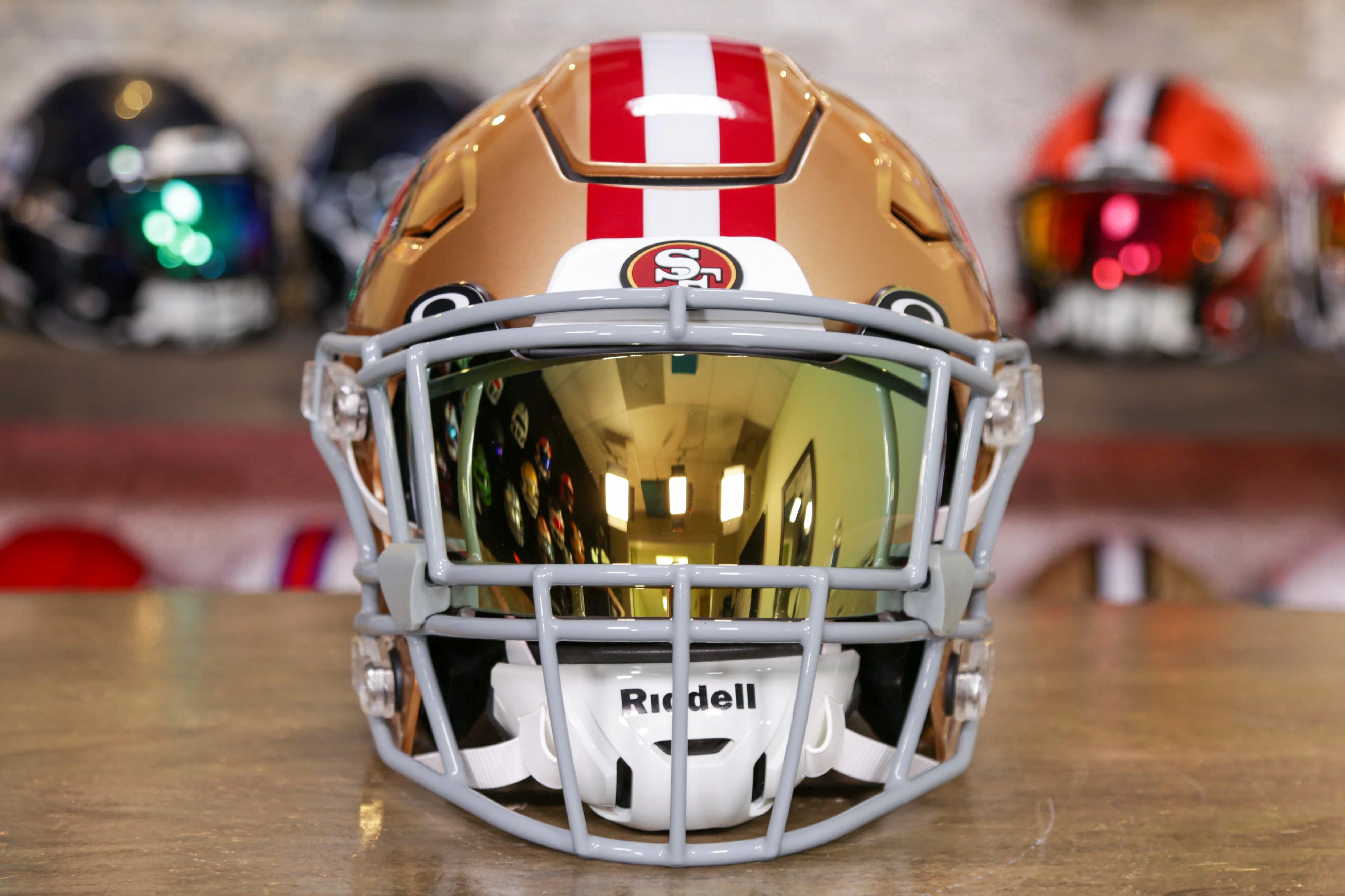 San Francisco 49ers Riddell SpeedFlex Helmet - GG Edition 00374