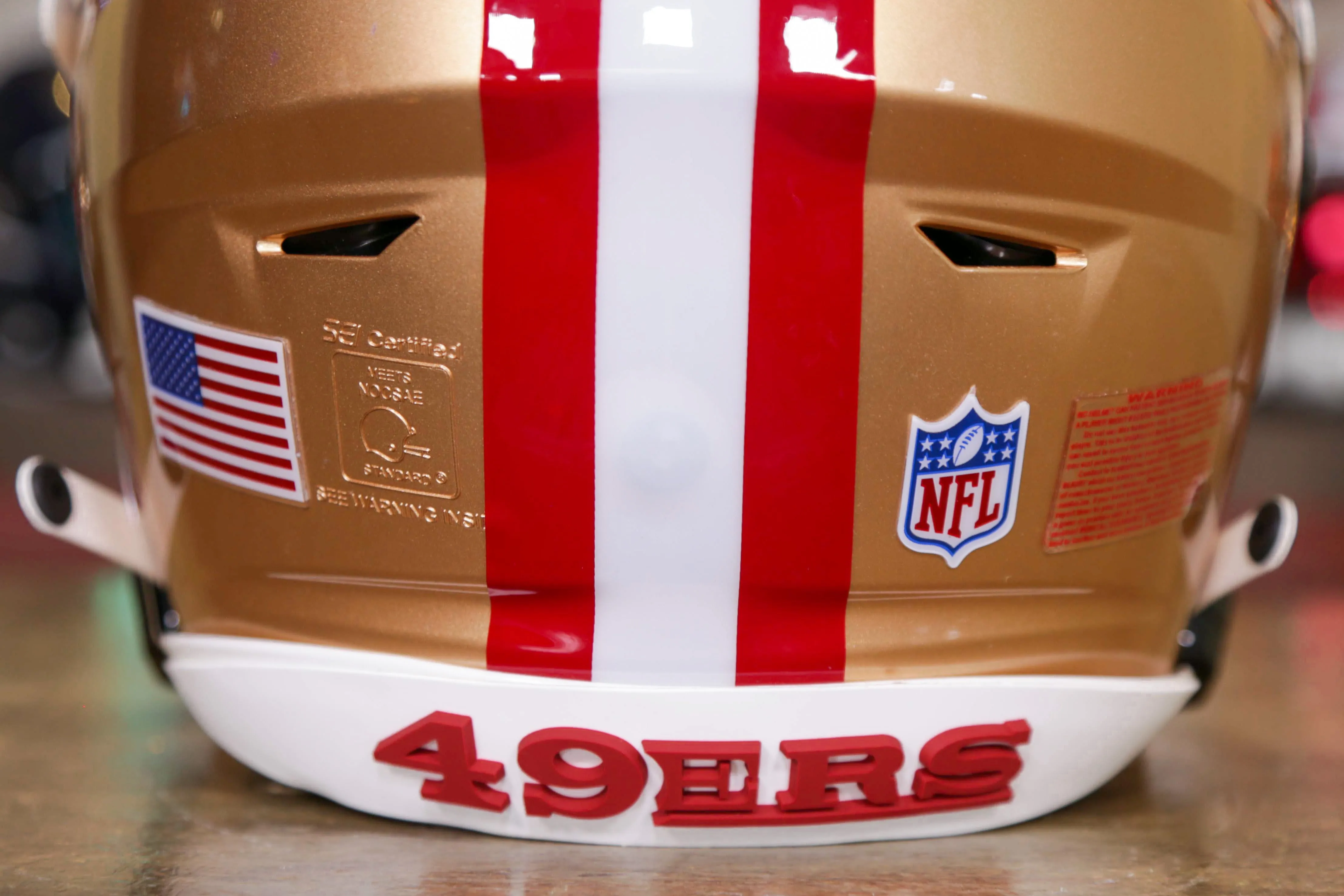 San Francisco 49ers Riddell SpeedFlex Helmet - GG Edition 00374