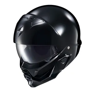 Scorpion Exo Covert 2 Open Face Helmet Gloss Black
