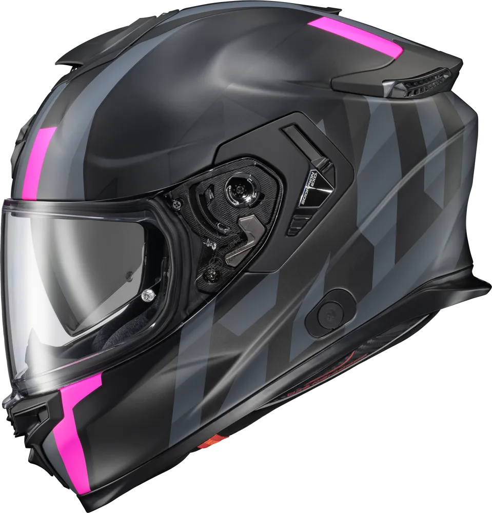 Scorpion EXO-Eclipse Full Face Helmet Pivot Pink