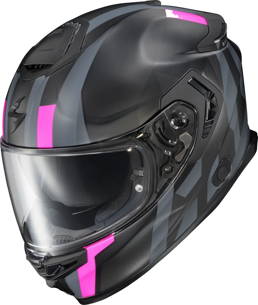 Scorpion EXO-Eclipse Full Face Helmet Pivot Pink