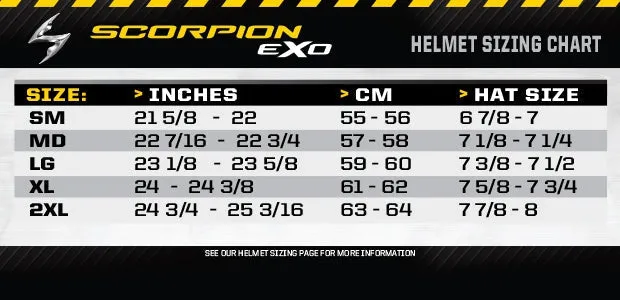 Scorpion EXO-HX1 Bluetooth Helmet Asphalt Size XL