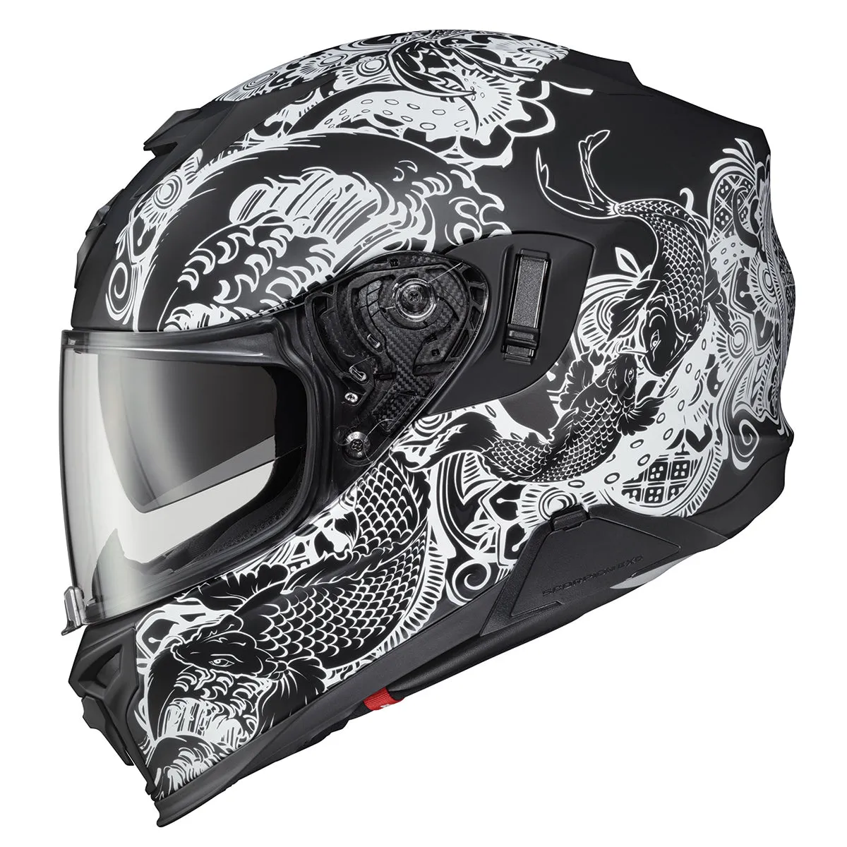 Scorpion EXO-T-520 Full Face Helmet Nama-Sushi Black White