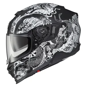 Scorpion EXO-T-520 Full Face Helmet Nama-Sushi Black White