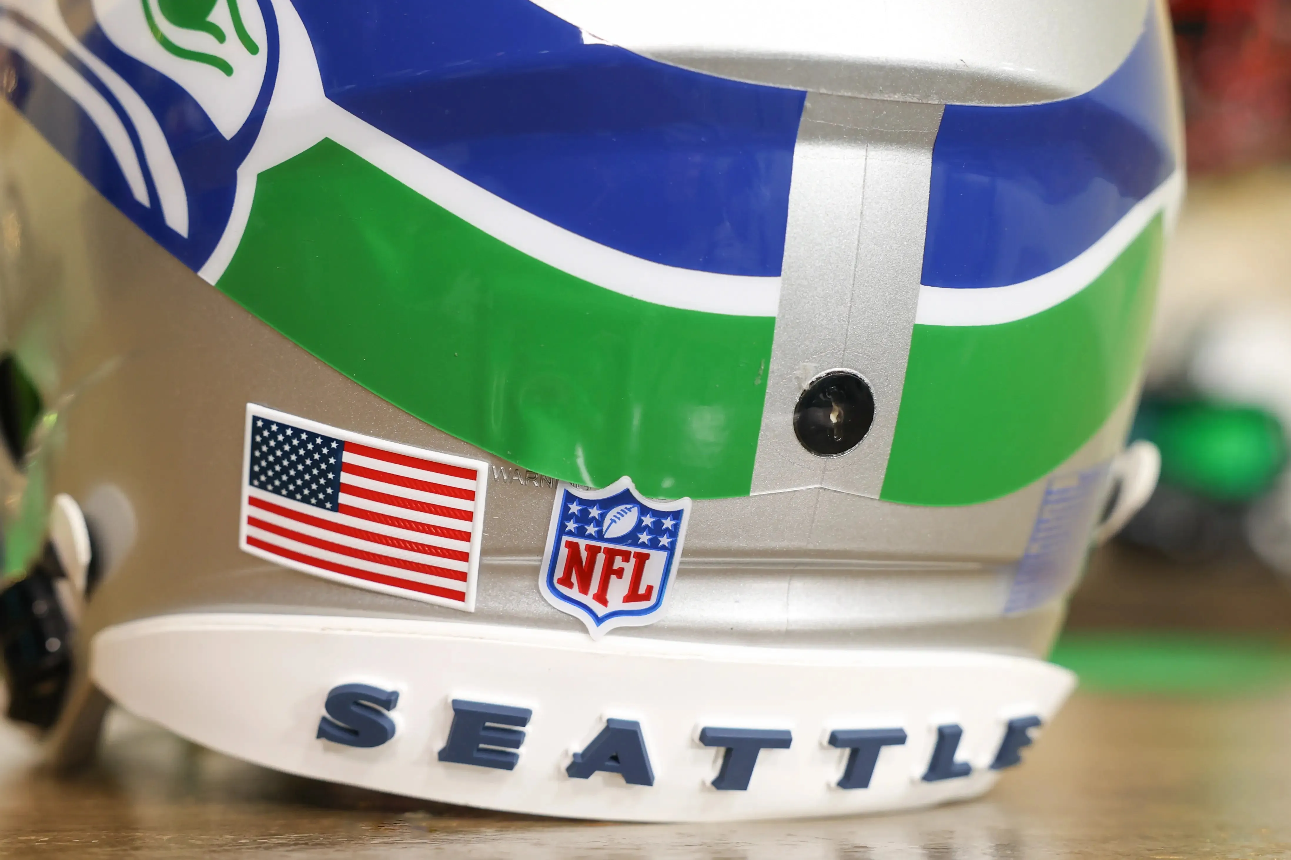 Seattle Seahawks Riddell SpeedFlex Helmet - Throwback - GG Edition 02382