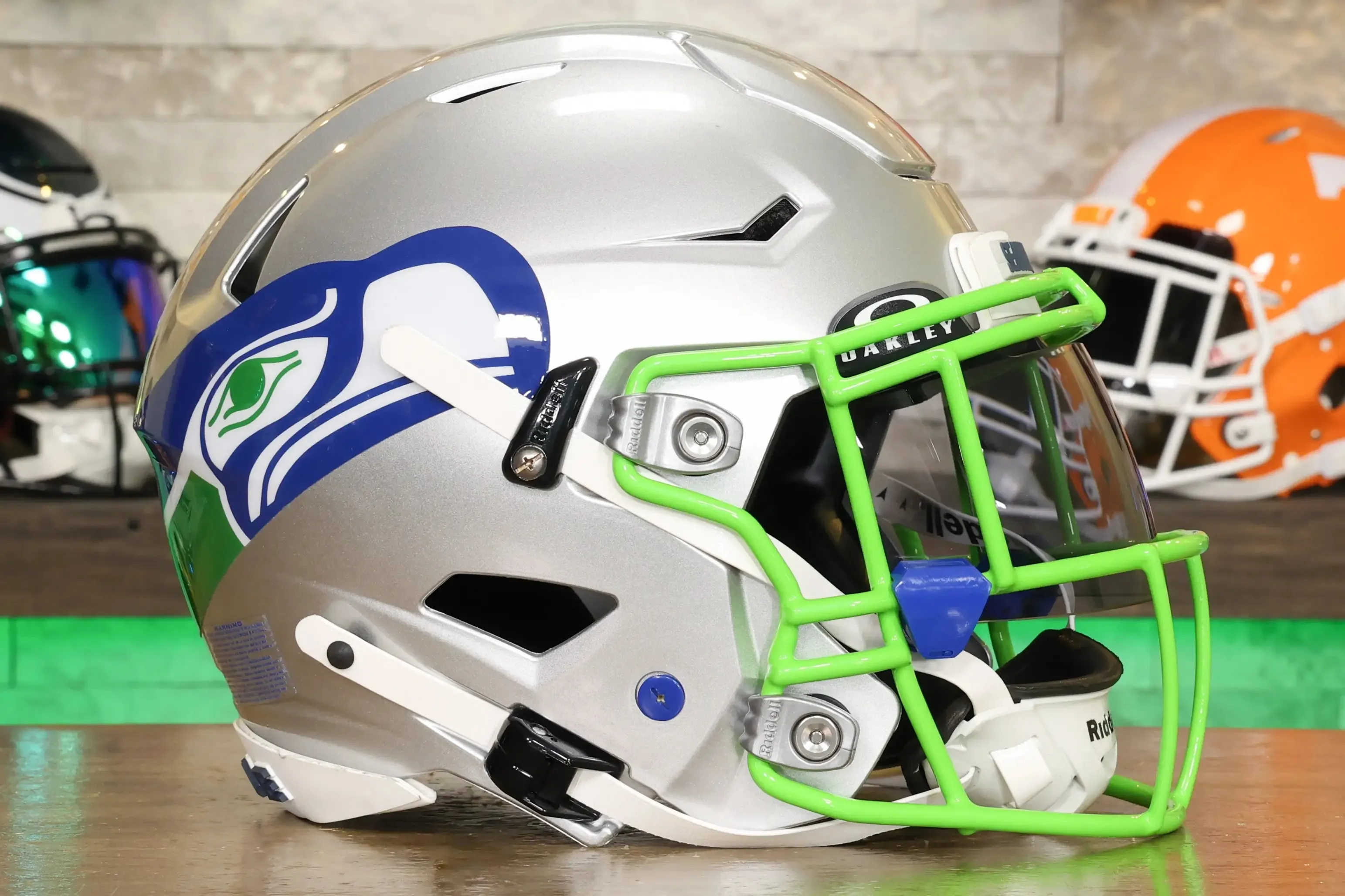 Seattle Seahawks Riddell SpeedFlex Helmet - Throwback - GG Edition 02382