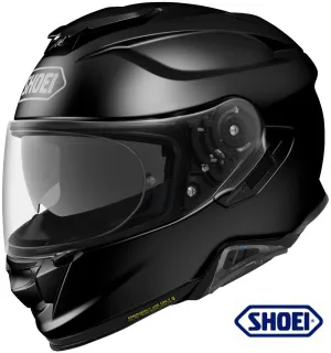 Shoei GT-Air II Full Face Helmet Gloss Black SRL Bluetooth Installed