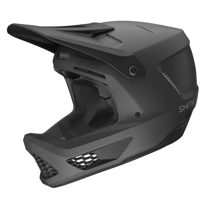 Smith Hardline MIPS Carbon Full Face Helmet - Matt Black Carbon
