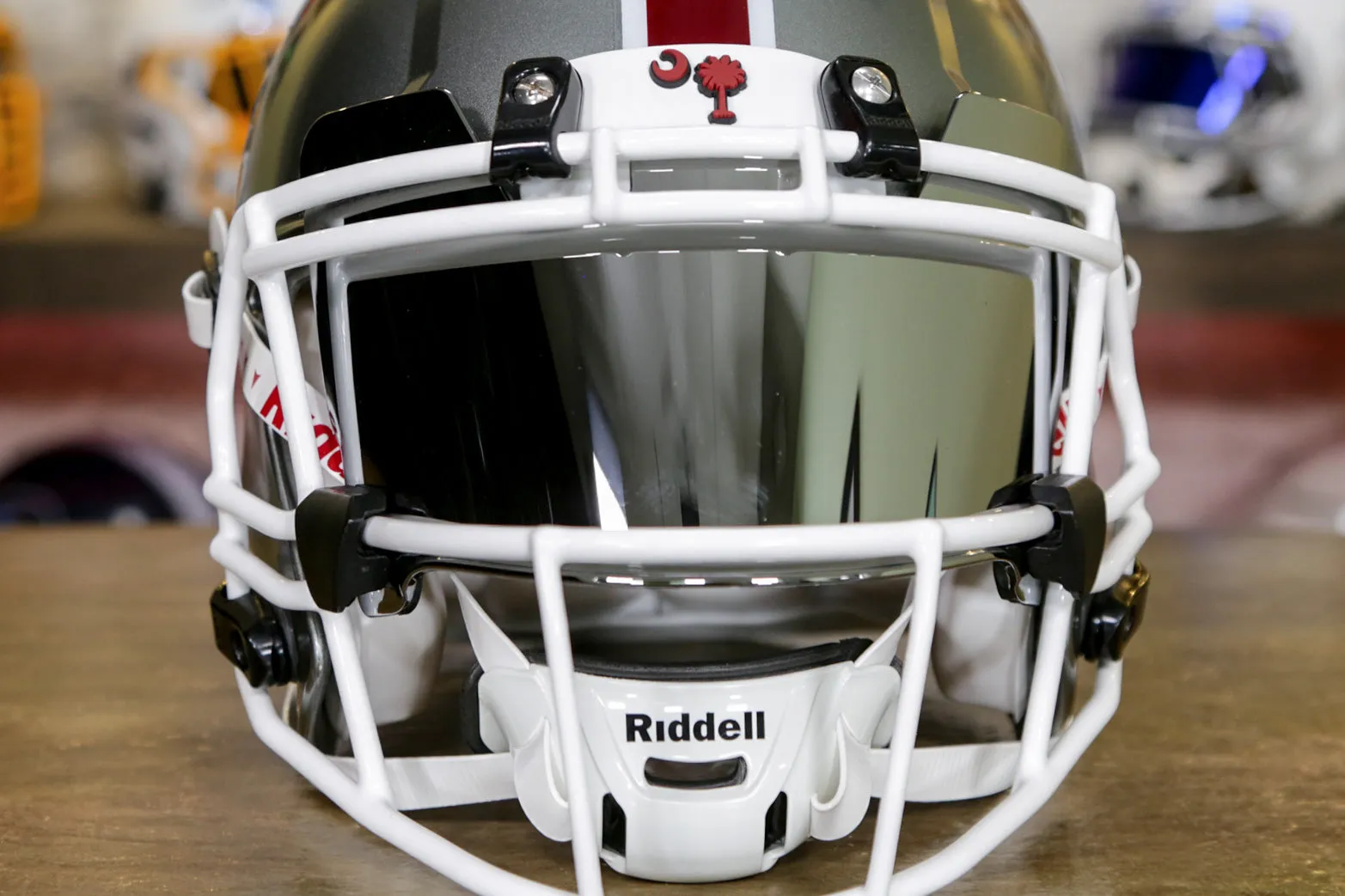 South Carolina Gamecocks Riddell Speed Authentic Helmet - GG Edition 00050
